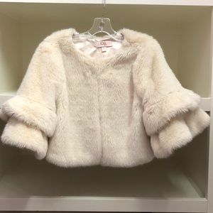 Gianni Bini Girls Faux Fur Jacket
